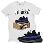 Yeezy 350 Dazzling Blue Sneaker Match Tees Got Kicks Sneaker Tees Yeezy 350 Dazzling Blue Sneaker Release Tees Unisex Shirts