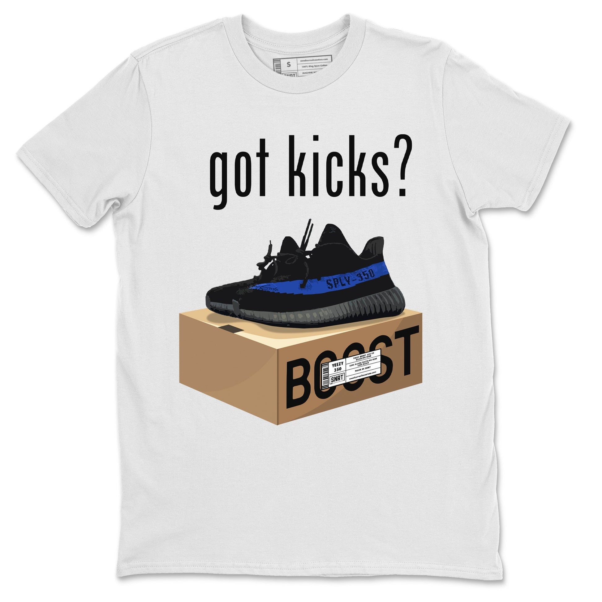 Yeezy 350 Dazzling Blue Sneaker Match Tees Got Kicks Sneaker Tees Yeezy 350 Dazzling Blue Sneaker Release Tees Unisex Shirts