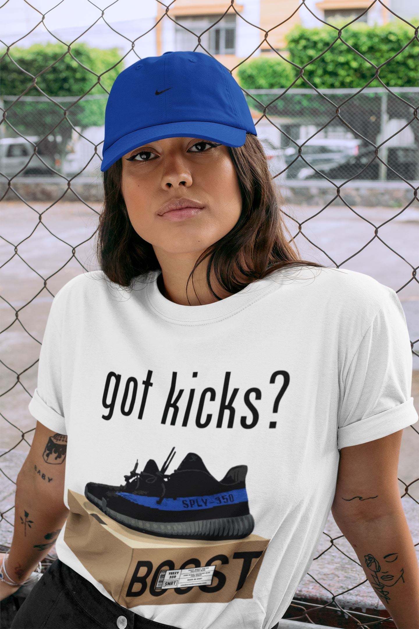 Yeezy 350 Dazzling Blue Sneaker Match Tees Got Kicks Sneaker Tees Yeezy 350 Dazzling Blue Sneaker Release Tees Unisex Shirts