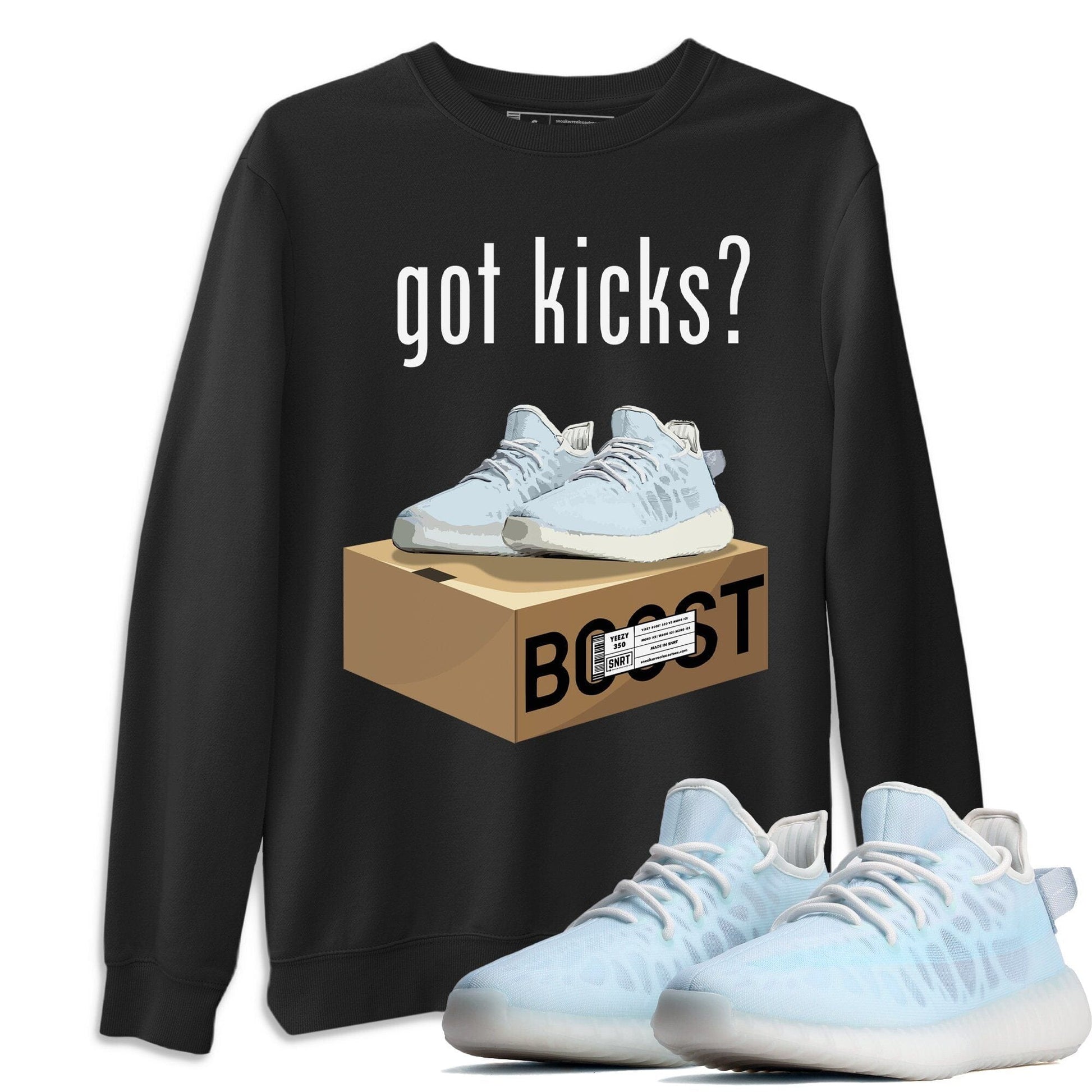 Yeezy 350 Mono Ice Sneaker Match Tees Got Kicks Sneaker Tees Yeezy 350 Mono Ice Sneaker Release Tees Unisex Shirts