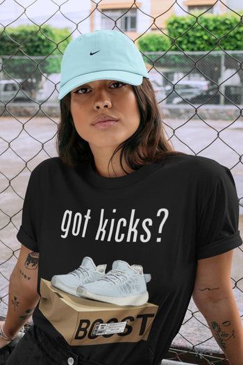 Yeezy 350 Mono Ice Sneaker Match Tees Got Kicks Sneaker Tees Yeezy 350 Mono Ice Sneaker Release Tees Unisex Shirts