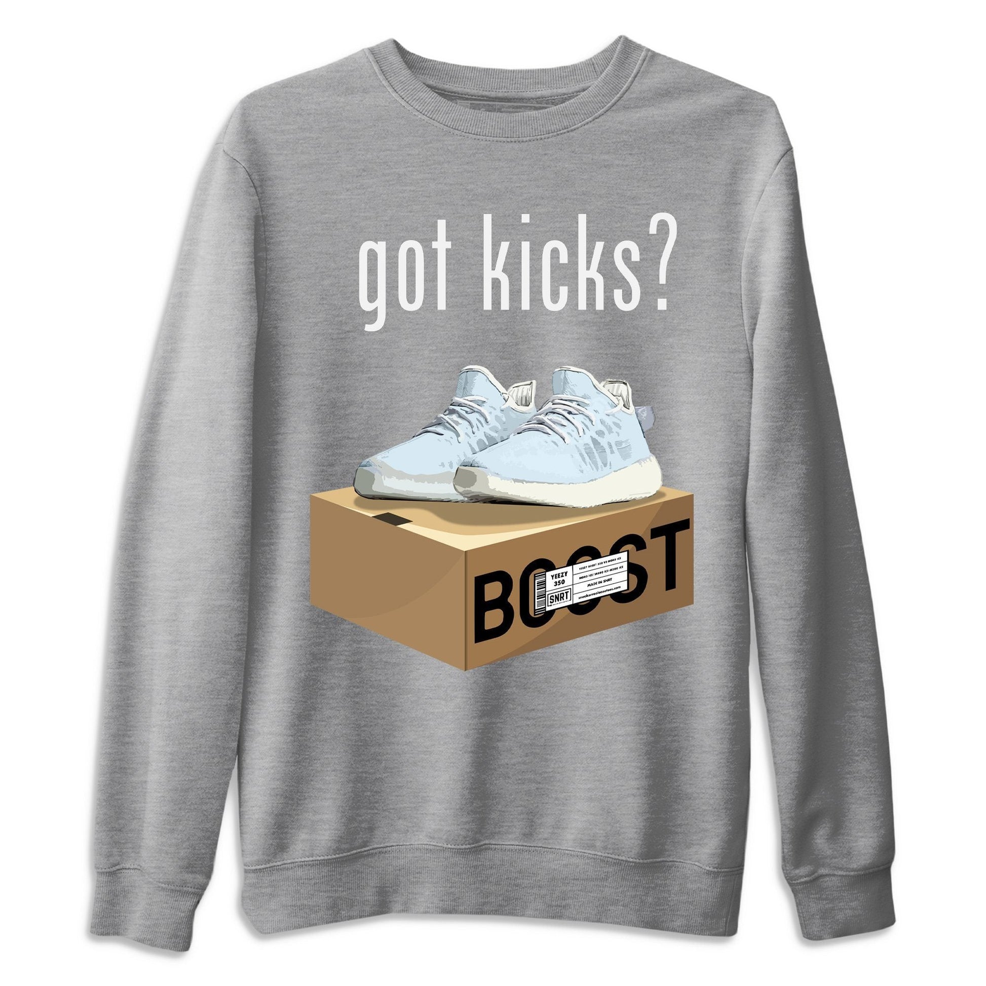 Yeezy 350 Mono Ice Sneaker Match Tees Got Kicks Sneaker Tees Yeezy 350 Mono Ice Sneaker Release Tees Unisex Shirts
