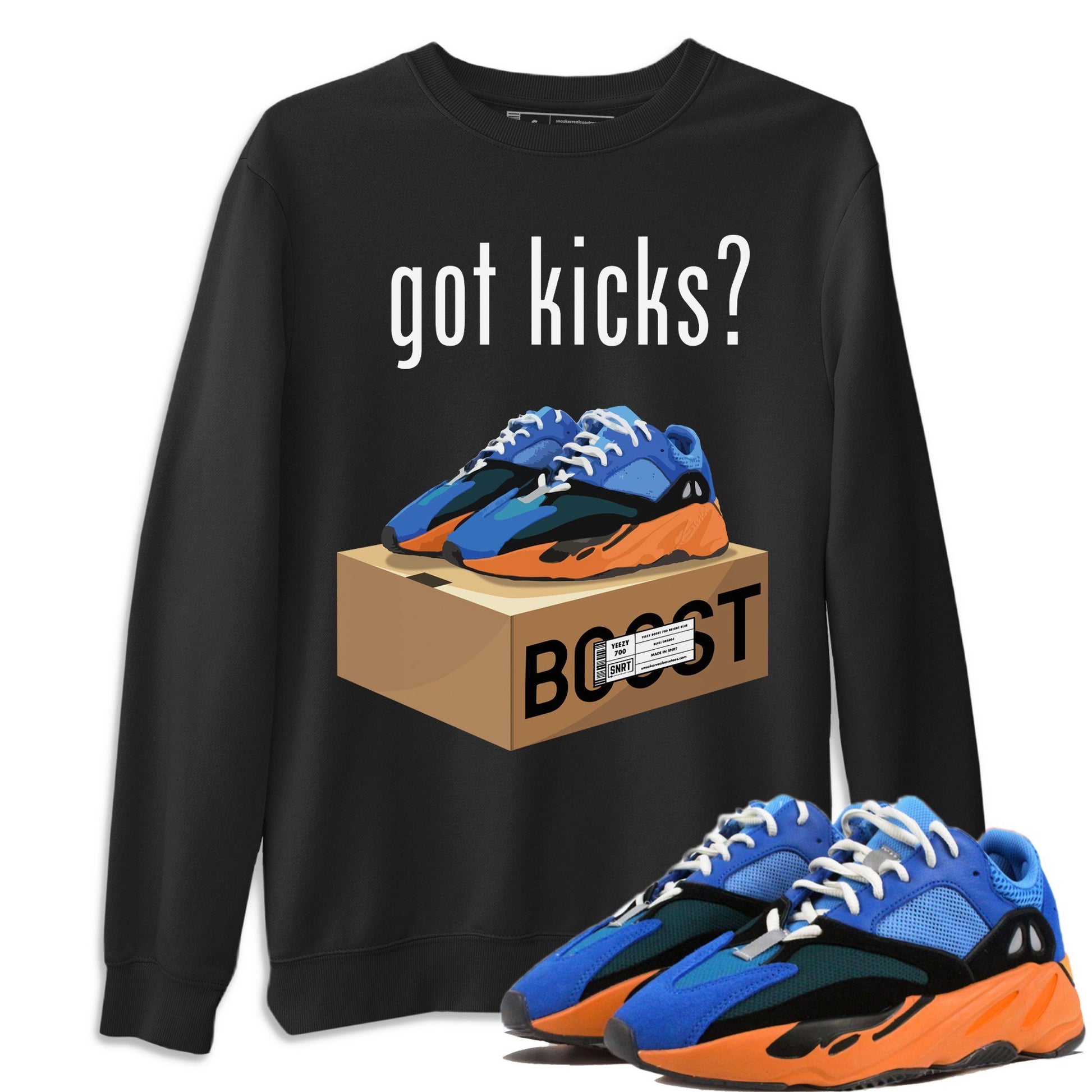 Yeezy 700 Bright Blue Sneaker Match Tees Got Kicks Sneaker Tees Yeezy 700 Bright Blue Sneaker Release Tees Unisex Shirts