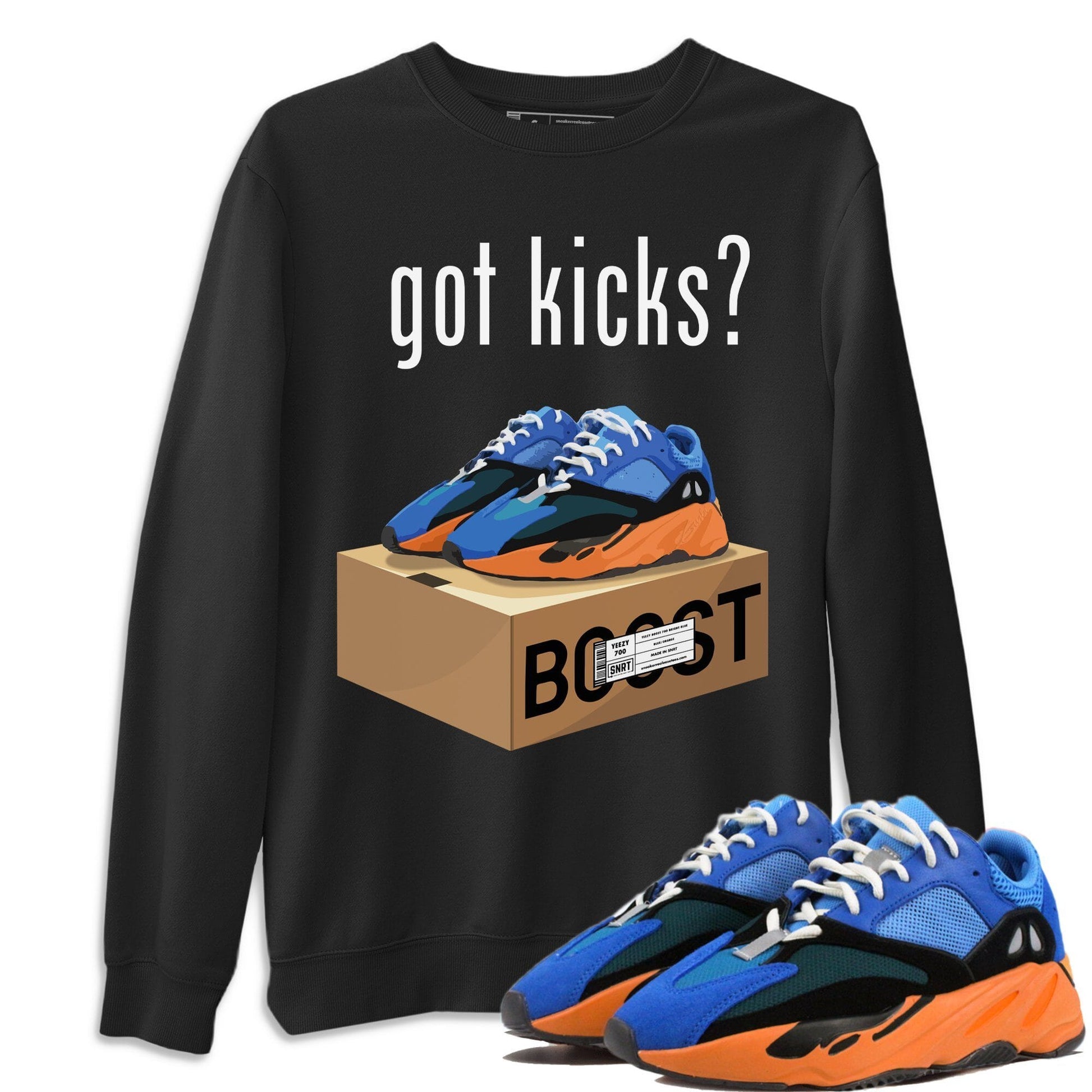 Yeezy 700 Bright Blue Sneaker Match Tees Got Kicks Sneaker Tees Yeezy 700 Bright Blue Sneaker Release Tees Unisex Shirts