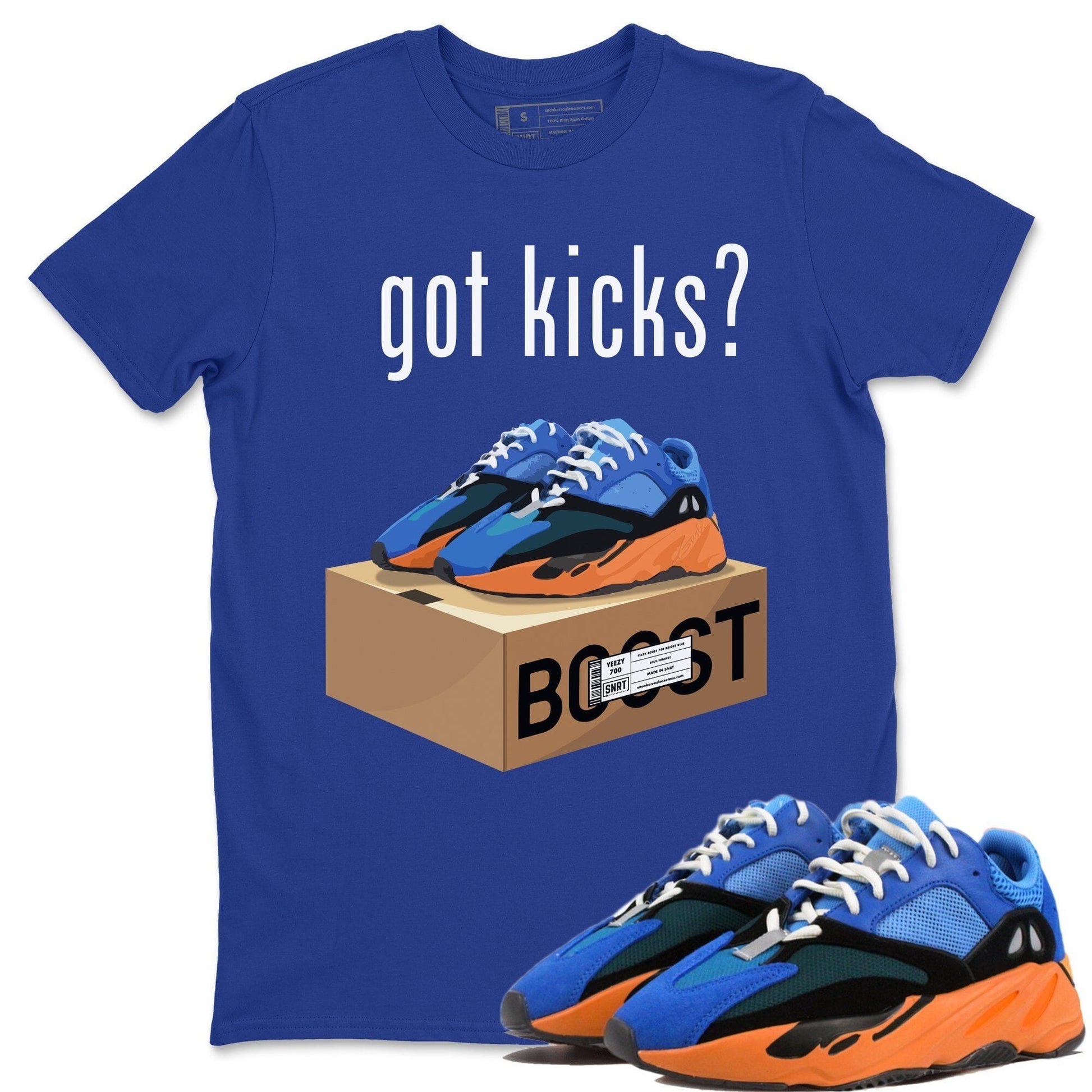 Yeezy 700 Bright Blue Sneaker Match Tees Got Kicks Sneaker Tees Yeezy 700 Bright Blue Sneaker Release Tees Unisex Shirts