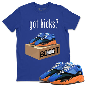 Yeezy 700 Bright Blue Sneaker Match Tees Got Kicks Sneaker Tees Yeezy 700 Bright Blue Sneaker Release Tees Unisex Shirts
