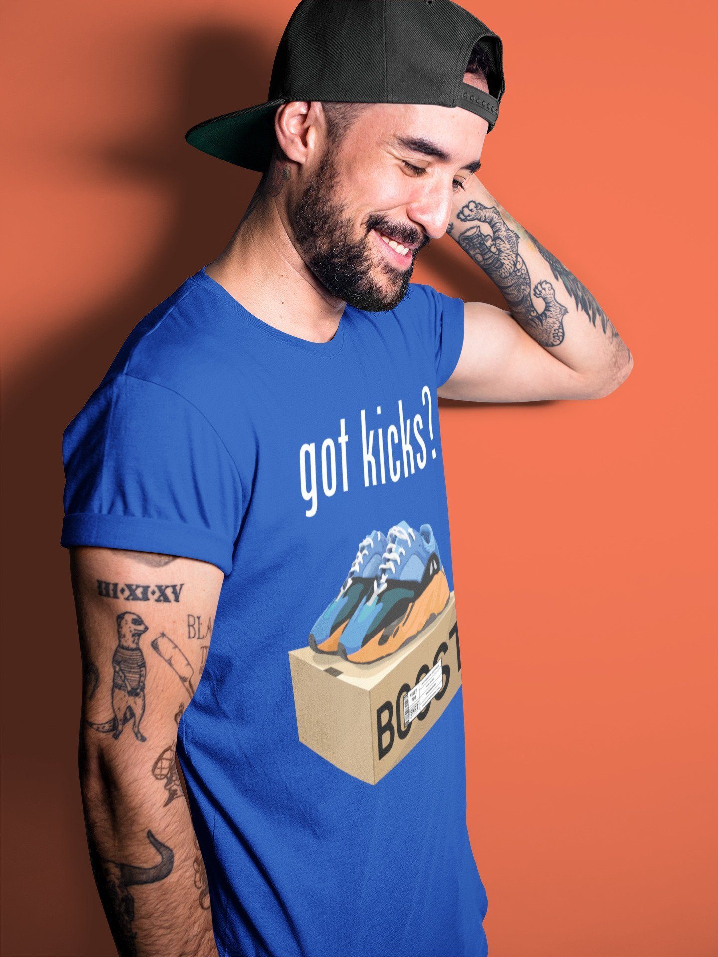 Yeezy 700 Bright Blue Sneaker Match Tees Got Kicks Sneaker Tees Yeezy 700 Bright Blue Sneaker Release Tees Unisex Shirts