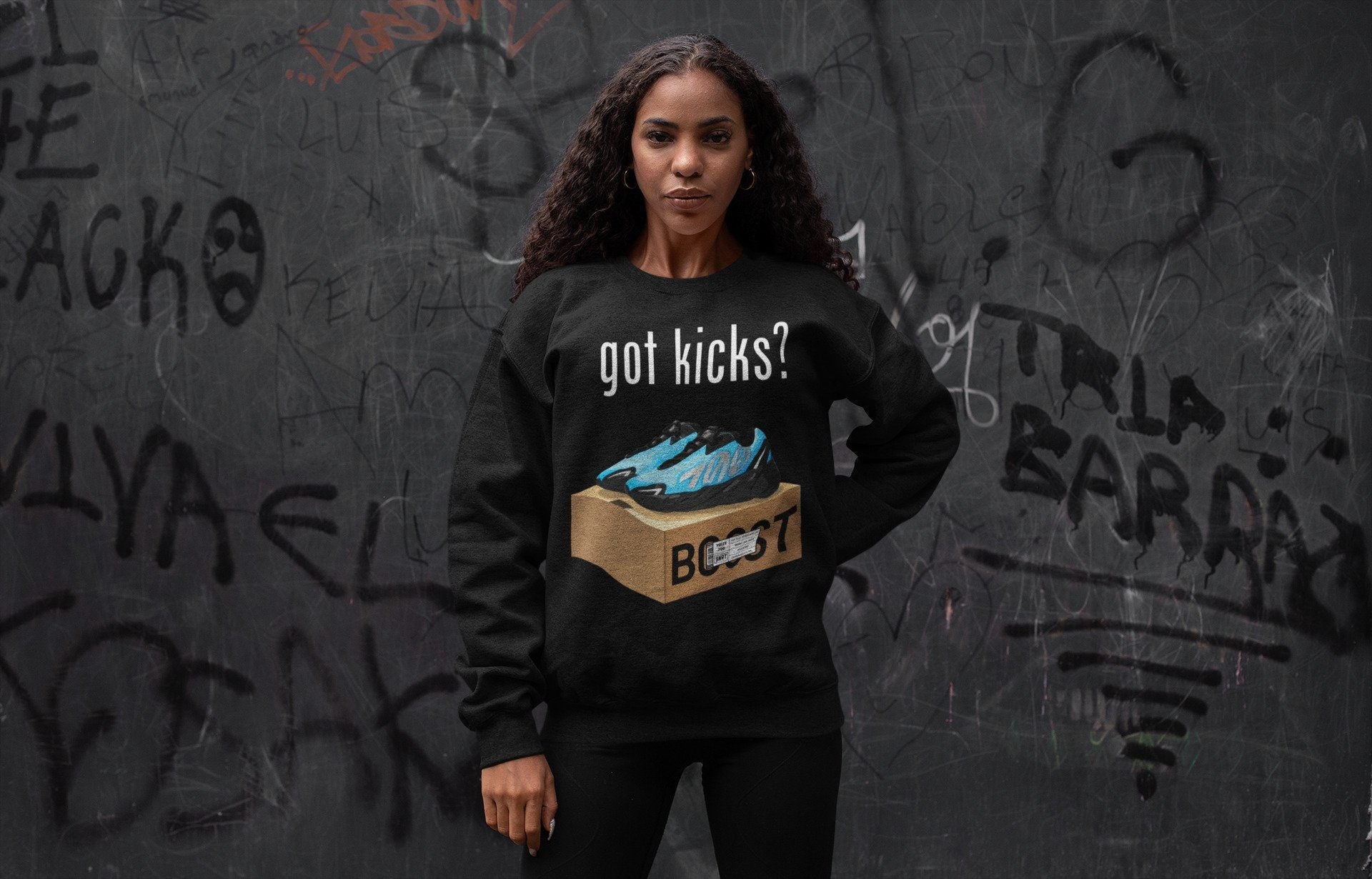 Yeezy 700 Bright Cyan Sneaker Match Tees Got Kicks Sneaker Tees Yeezy 700 Bright Cyan Sneaker Release Tees Unisex Shirts