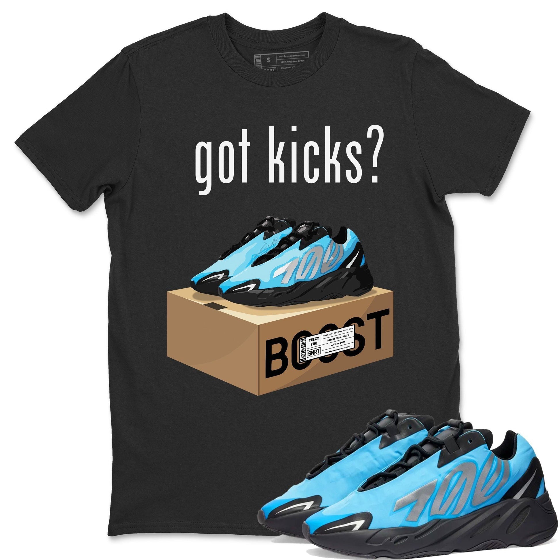 Yeezy 700 Bright Cyan Sneaker Match Tees Got Kicks Sneaker Tees Yeezy 700 Bright Cyan Sneaker Release Tees Unisex Shirts