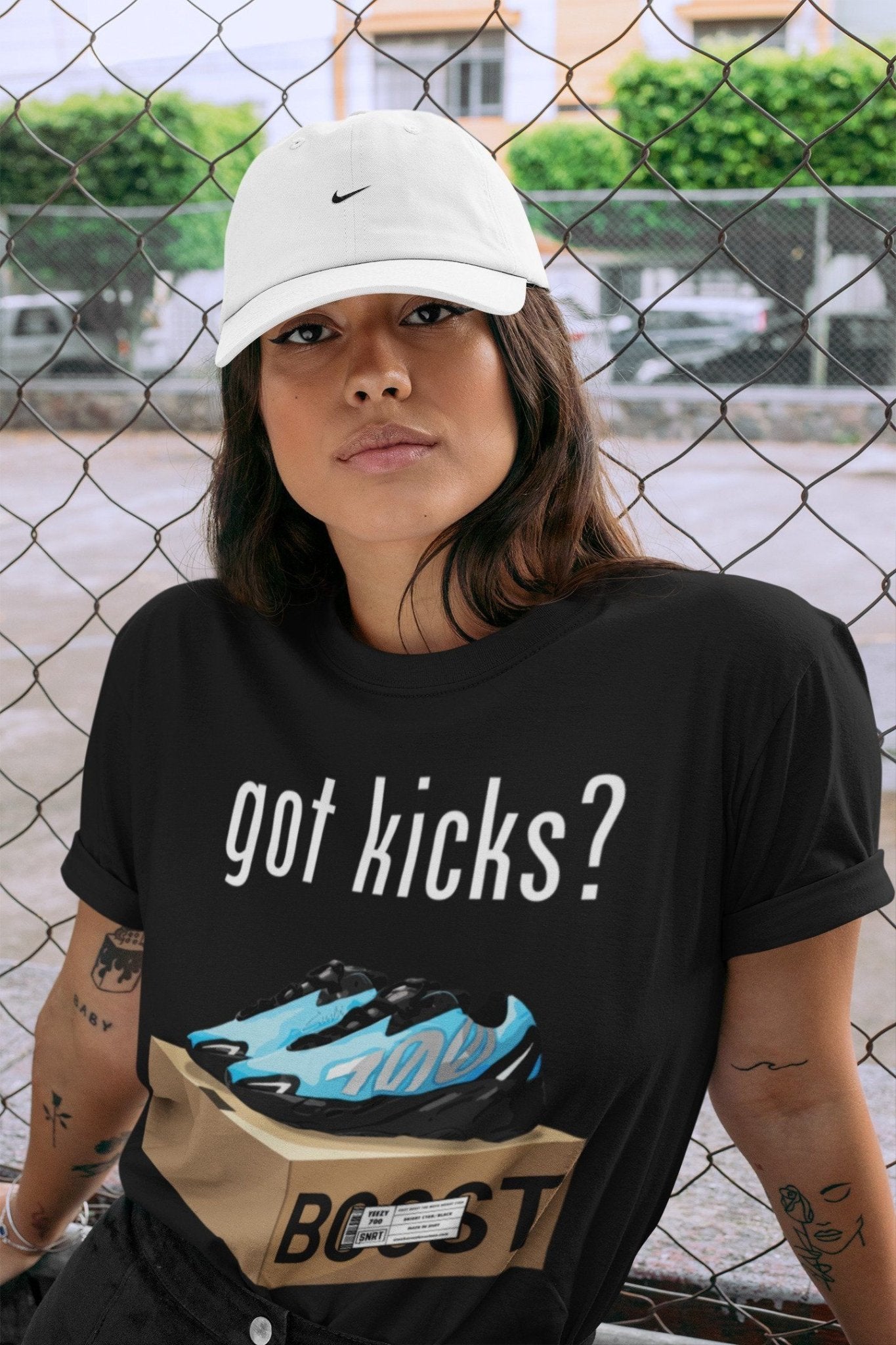 Yeezy 700 Bright Cyan Sneaker Match Tees Got Kicks Sneaker Tees Yeezy 700 Bright Cyan Sneaker Release Tees Unisex Shirts