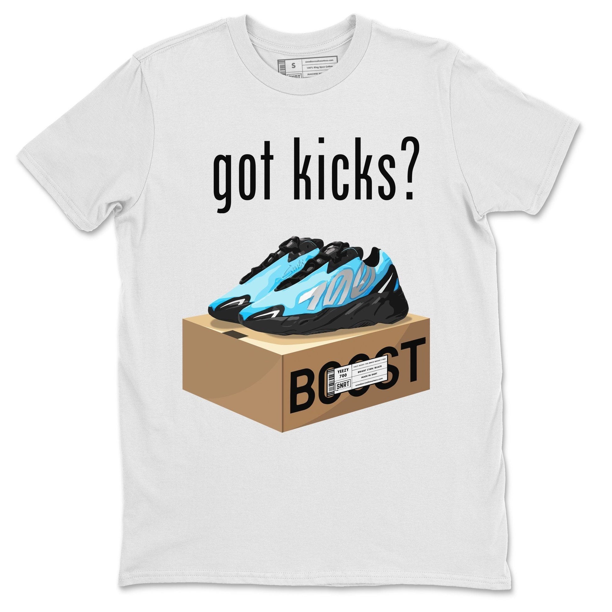 Yeezy 700 Bright Cyan Sneaker Match Tees Got Kicks Sneaker Tees Yeezy 700 Bright Cyan Sneaker Release Tees Unisex Shirts