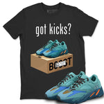 Yeezy 700 Faded Azure Sneaker Match Tees Got Kicks Sneaker Tees Yeezy 700 Faded Azure Sneaker Release Tees Unisex Shirts