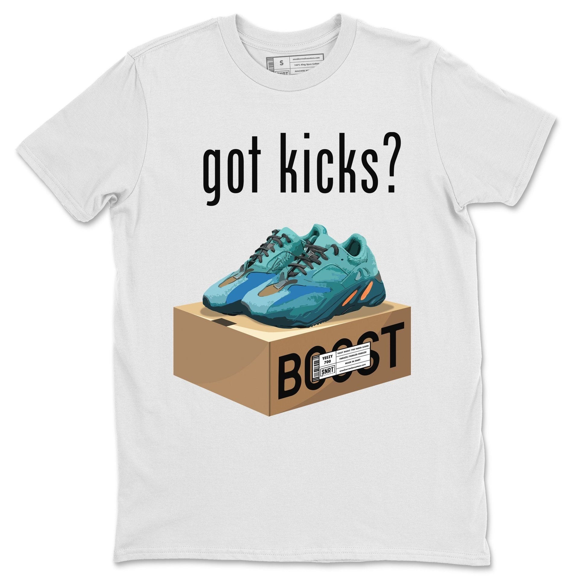 Yeezy 700 Faded Azure Sneaker Match Tees Got Kicks Sneaker Tees Yeezy 700 Faded Azure Sneaker Release Tees Unisex Shirts