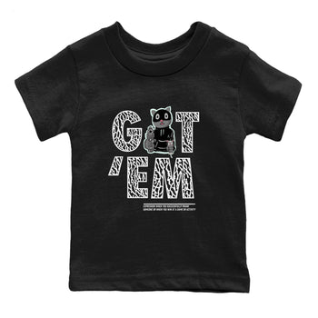 3s Green Glow shirt to match jordans Got'em Cat sneaker tees Air Jordan 3 Green Glow SNRT sneaker release tees baby toddler Black 2 cotton Shirt