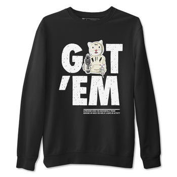 5s Sail shirt to match jordans Got'em Cat sneaker tees Air Jordan 5 SE Sail SNRT Sneaker Release Tees unisex cotton Black 2 crew neck shirt
