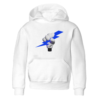 Air Jordan 1 Royal Reimagined shirt to match jordans Grab The Thunder sneaker tees AJ1 OG HIGH Royal Reimagined SNRT Sneaker Release Tees Baby Toddler White 2 T-Shirt
