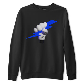 Air Jordan 1 Royal Reimagined shirt to match jordans Grab The Thunder sneaker tees AJ1 OG HIGH Royal Reimagined SNRT Sneaker Release Tees Unisex Black 2 T-Shirt
