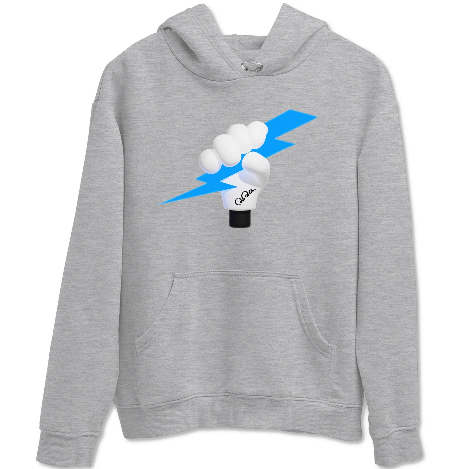 9s Powder Blue shirt to match jordans Grab The Thunder sneaker tees Air Jordan 9 Powder Blue SNRT Sneaker Release Tees unisex cotton Heather Grey 2 crew neck shirt