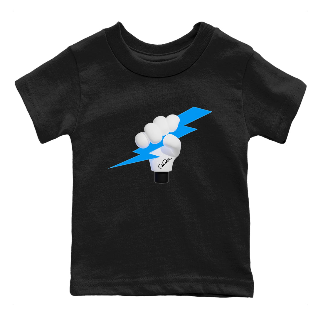 9s Powder Blue shirt to match jordans Grab The Thunder sneaker tees Air Jordan 9 Powder Blue SNRT sneaker release tees baby toddler Black 2 cotton Shirt