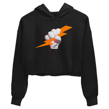 Crazy 8 Team Orange shirt to match jordans Grab The Thunder sneaker tees Adidas Crazy 8 Team Orange SNRT Sneaker Release Tees Black 2 Crop T-Shirt