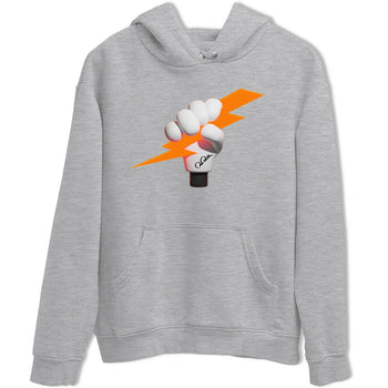 Crazy 8 Team Orange shirt to match jordans Grab The Thunder sneaker tees Adidas Crazy 8 Team Orange SNRT Sneaker Release Tees Unisex Heather Grey 2 T-Shirt
