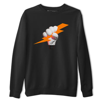 Crazy 8 Team Orange shirt to match jordans Grab The Thunder sneaker tees Adidas Crazy 8 Team Orange SNRT Sneaker Release Tees Unisex Black 2 T-Shirt