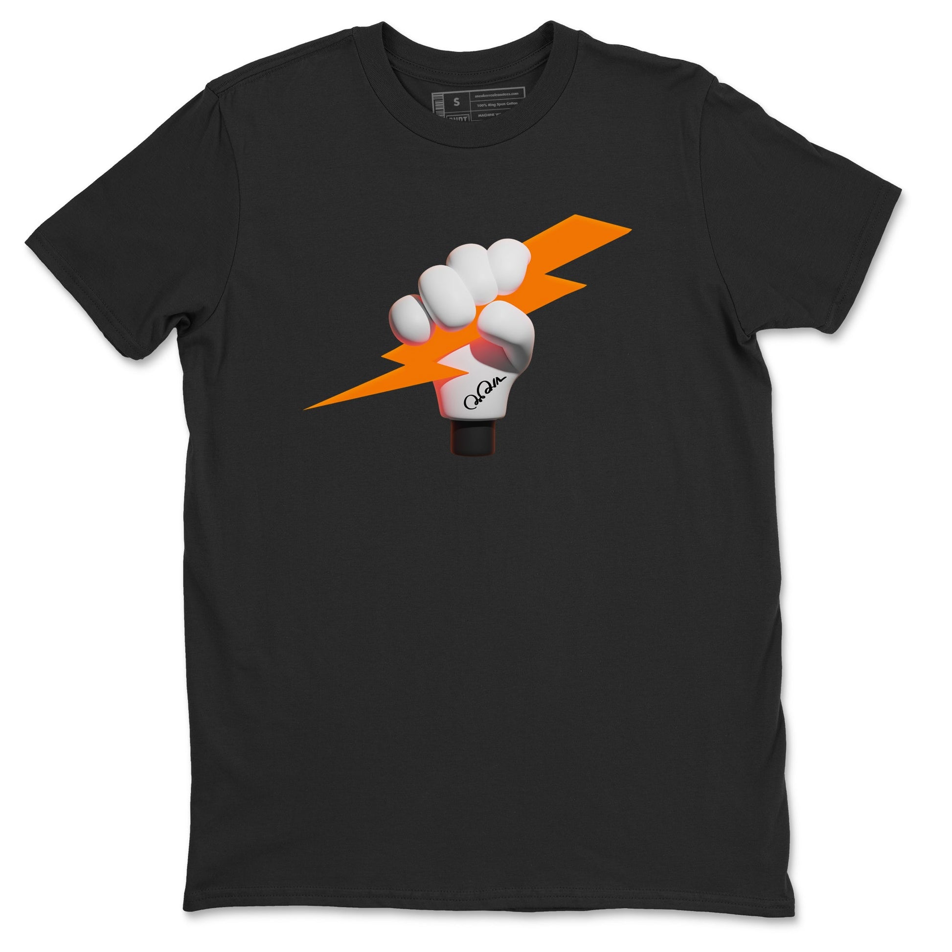 Crazy 8 Team Orange shirt to match jordans Grab The Thunder sneaker tees Adidas Crazy 8 Team Orange SNRT Sneaker Release Tees Unisex Black 2 T-Shirt