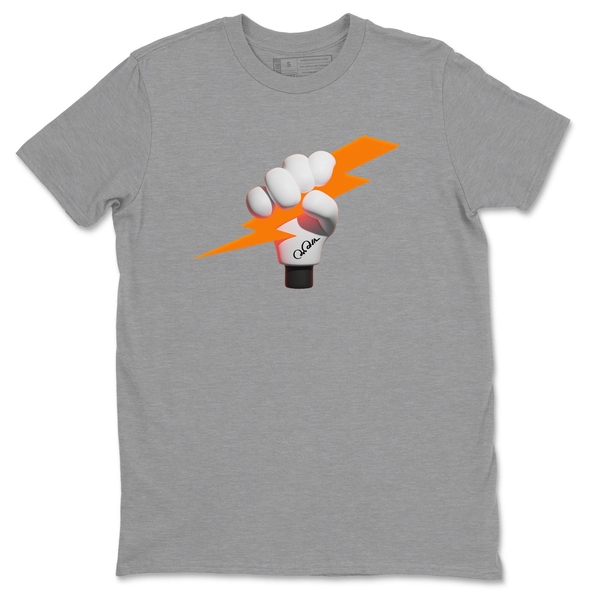 Crazy 8 Team Orange shirt to match jordans Grab The Thunder sneaker tees Adidas Crazy 8 Team Orange SNRT Sneaker Release Tees Unisex Heather Grey 2 T-Shirt