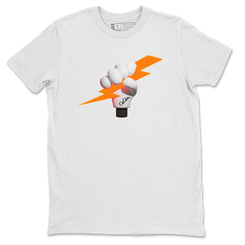 Crazy 8 Team Orange shirt to match jordans Grab The Thunder sneaker tees Adidas Crazy 8 Team Orange SNRT Sneaker Release Tees Unisex White 2 T-Shirt