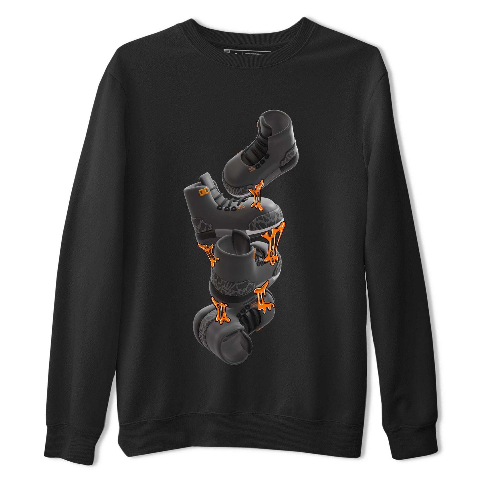 Air Jordan 3 Fear shirt to match jordans Gum Stuck On Shoes sneaker tees AJ3 Fear SNRT Sneaker Release Tees Unisex Black 2 T-Shirt