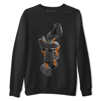 Air Jordan 3 Fear shirt to match jordans Gum Stuck On Shoes sneaker tees AJ3 Fear SNRT Sneaker Release Tees Unisex Black 2 T-Shirt