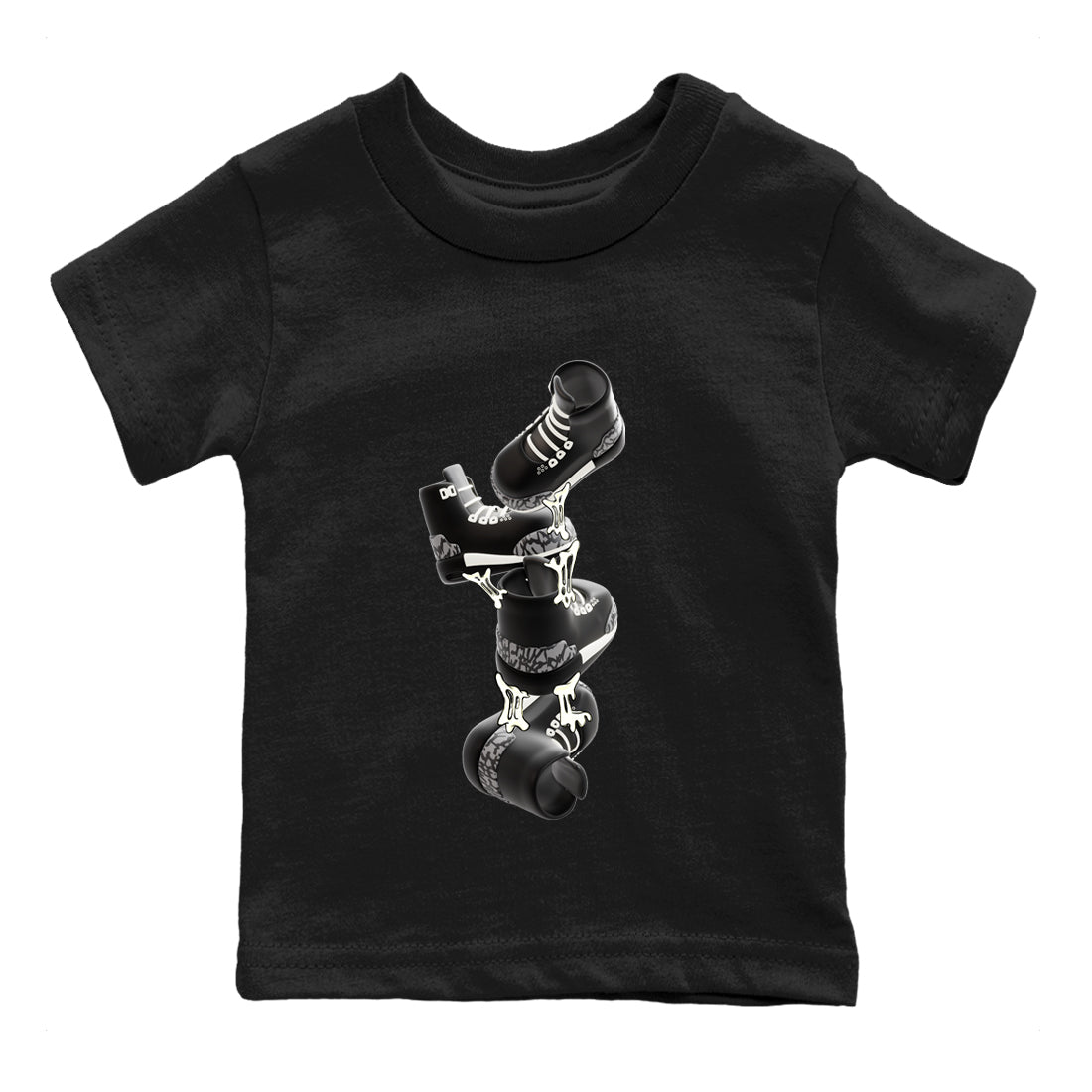 Air Jordan 3 Off Noir shirt to match jordans Gum Stuck On Shoes sneaker tees AJ3 Off Noir SNRT Sneaker Release Tees Baby Toddler Black 2 T-Shirt
