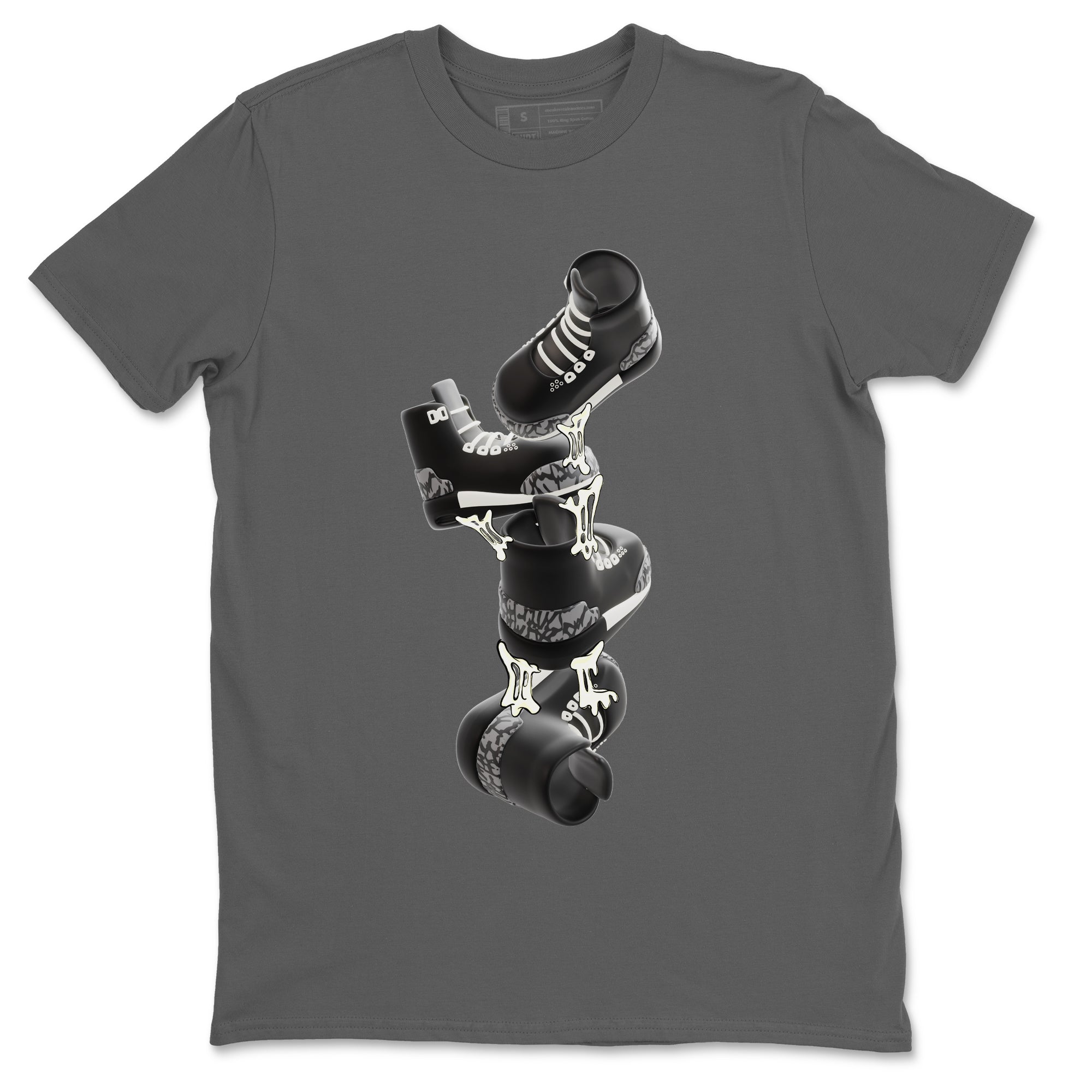 Air Jordan 3 Off Noir shirt to match jordans Gum Stuck On Shoes sneaker tees AJ3 Off Noir SNRT Sneaker Release Tees Unisex Cool Grey 2 T-Shirt