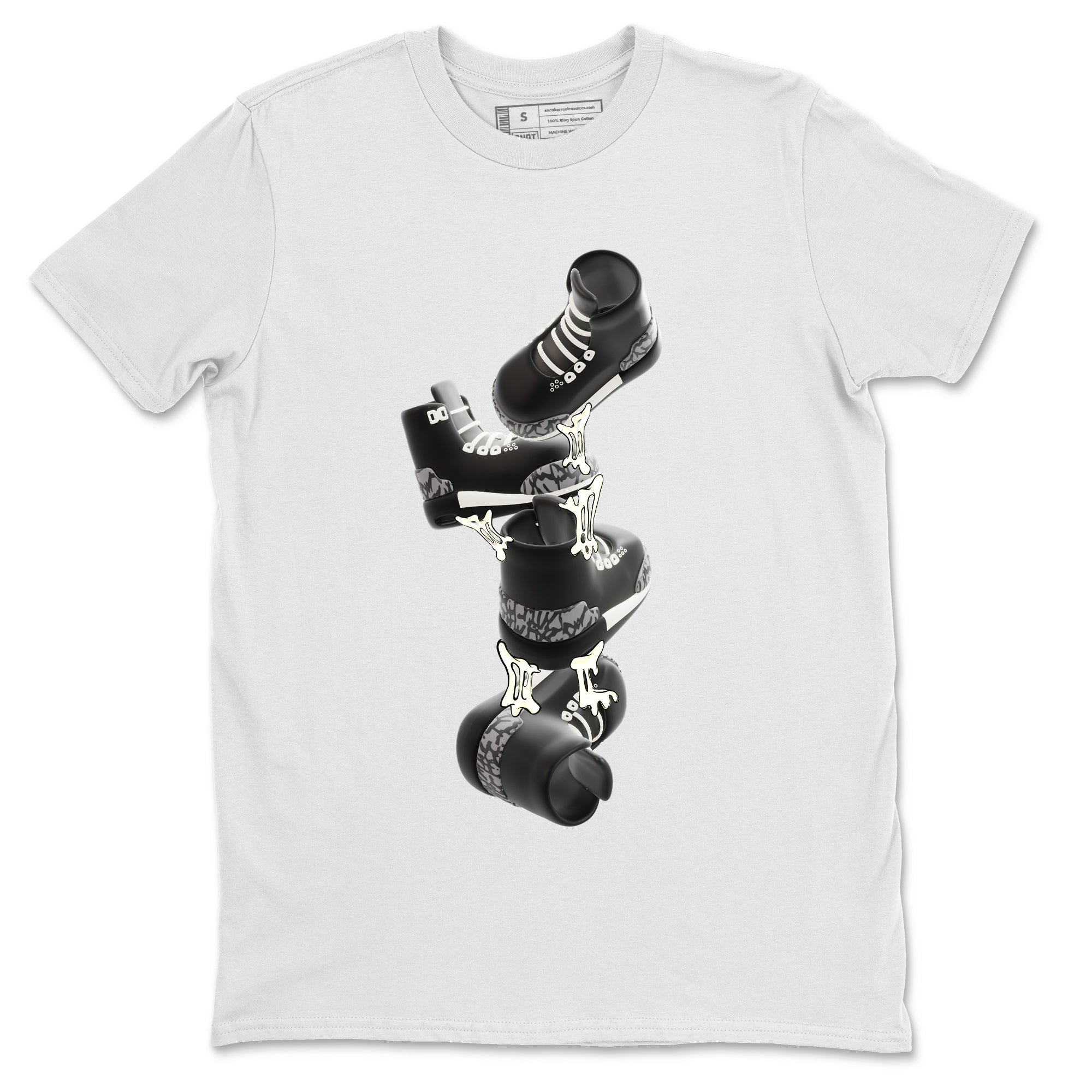 Air Jordan 3 Off Noir shirt to match jordans Gum Stuck On Shoes sneaker tees AJ3 Off Noir SNRT Sneaker Release Tees Unisex White 2 T-Shirt