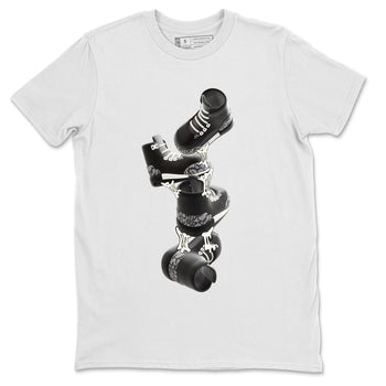 Air Jordan 3 Off Noir shirt to match jordans Gum Stuck On Shoes sneaker tees AJ3 Off Noir SNRT Sneaker Release Tees Unisex White 2 T-Shirt