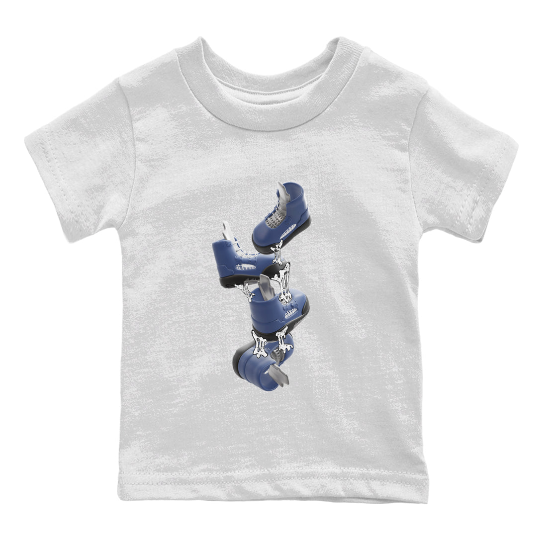 Air Jordan 5 Georgetown shirt to match jordans Gum Stuck On Shoes sneaker tees AJ5 Georgetown SNRT Sneaker Release Tees Baby Toddler White 2 T-Shirt