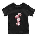Dunk Valentines Day 2024 shirt to match jordans Gum Stuck On Shoes sneaker tees Dunk Happy Valentines Day 2024 SNRT Sneaker Release Tees Baby Toddler Black 2 T-Shirt
