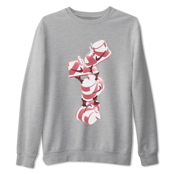 Dunk Valentines Day 2024 shirt to match jordans Gum Stuck On Shoes sneaker tees Dunk Happy Valentines Day 2024 SNRT Sneaker Release Tees Unisex Heather Grey 2 T-Shirt