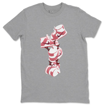 Dunk Valentines Day 2024 shirt to match jordans Gum Stuck On Shoes sneaker tees Dunk Happy Valentines Day 2024 SNRT Sneaker Release Tees Unisex Heather Grey 2 T-Shirt