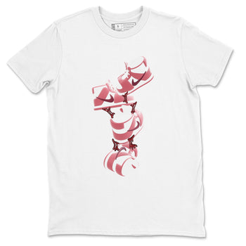 Dunk Valentines Day 2024 shirt to match jordans Gum Stuck On Shoes sneaker tees Dunk Happy Valentines Day 2024 SNRT Sneaker Release Tees Unisex White 2 T-Shirt