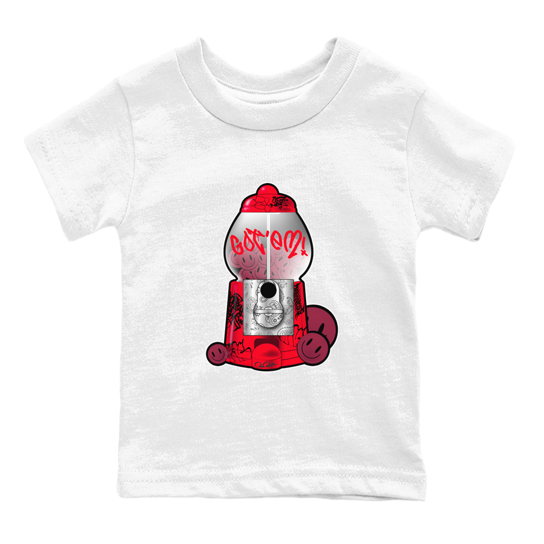 Air Force 1 Layers of Love shirt to match jordans Gumball Machine sneaker tees af1 Layers of Love SNRT sneaker release tees baby toddler White 2 cotton Shirt