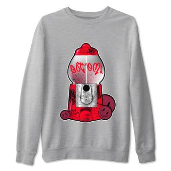 Air Force 1 Layers of Love shirt to match jordans Gumball Machine sneaker tees af1 Layers of Love SNRT Sneaker Release Tees unisex cotton Heather Grey 2 crew neck shirt