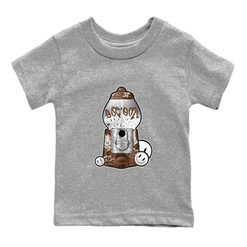 Air Force Low Chocolate shirt to match jordans Gumball Machine sneaker tees chocolate Nike Air Force Low Chocolate SNRT Sneaker Release Tees Baby Toddler Heather Grey 2 T-Shirt