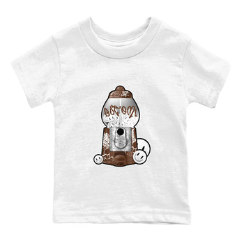 Air Force Low Chocolate shirt to match jordans Gumball Machine sneaker tees chocolate Nike Air Force Low Chocolate SNRT Sneaker Release Tees Baby Toddler White 2 T-Shirt