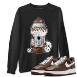 Air Force Low Chocolate shirt to match jordans Gumball Machine sneaker tees chocolate Nike Air Force Low Chocolate SNRT Sneaker Release Tees Unisex Black 1 T-Shirt