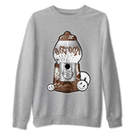 Air Force Low Chocolate shirt to match jordans Gumball Machine sneaker tees chocolate Nike Air Force Low Chocolate SNRT Sneaker Release Tees Unisex Heather Grey 2 T-Shirt