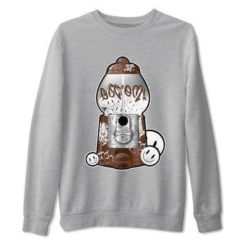 Air Force Low Chocolate shirt to match jordans Gumball Machine sneaker tees chocolate Nike Air Force Low Chocolate SNRT Sneaker Release Tees Unisex Heather Grey 2 T-Shirt