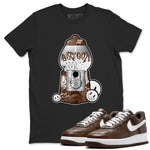 Air Force Low Chocolate shirt to match jordans Gumball Machine sneaker tees chocolate Nike Air Force Low Chocolate SNRT Sneaker Release Tees Unisex Black 1 T-Shirt
