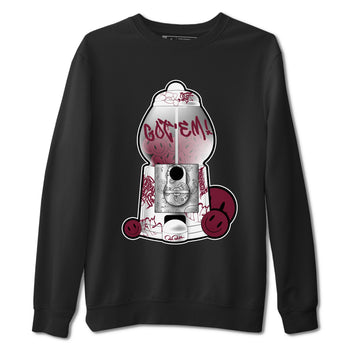 Air Jordan 1 Metallic Burgundy shirt to match jordans Gumball Machine sneaker tees AJ1 Metallic Burgundy SNRT Sneaker Release Tees Unisex Black 2 T-Shirt