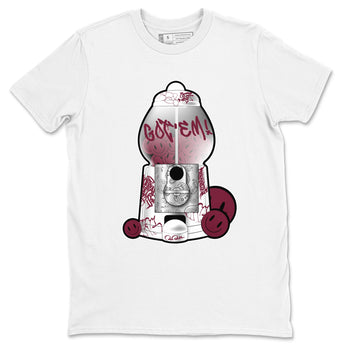 Air Jordan 1 Metallic Burgundy shirt to match jordans Gumball Machine sneaker tees AJ1 Metallic Burgundy SNRT Sneaker Release Tees Unisex White 2 T-Shirt